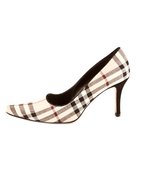 burberry pumps nova check|burberry nova check print.